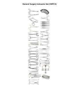ชุดเครื่องมือผ่าตัดคุณภาพสูงเกรดเยอรมันแหล่งพลังงานด้วยมือวัสดุสเตนเลสพื้นฐานสำหรับเครื่องมือผ่าตัด - Product Image 4