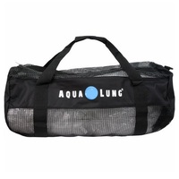 Bolsa de Deporte Ligera de Gran Capacidad, de Malla de Poliéster, con Cierre de Cremallera, para Gimnasio, Playa, Buceo, con Color y Logotipo Personalizables, Unisex