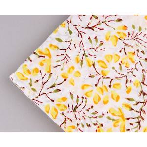 Pink Cotton Modern Floral Indian Dress Fabric Sewing Theme Soft Cotton Fabric Screen Print Cotton Fabric by Yard - Product Image 6