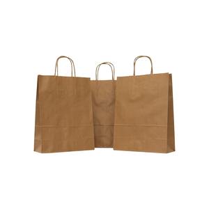 Vente en gros de sacs en papier kraft brun de qualité supérieure avec logo imprimé personnalisé meilleur fabricant pour une expérience d'achat personnalisée - Product Image 3