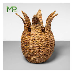Vietnam-Made Natural Water <b>Hyacinth</b> Storage <b>Baskets</b> - Product Image 2