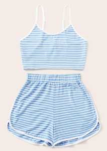 Soutien-gorge et short sexy pour femme, nouveau, logo personnalisé, bretelles fines, ensemble de sport pour adolescent, collection du Bangladesh, vente en gros, 2 pièces, - Product Image 4