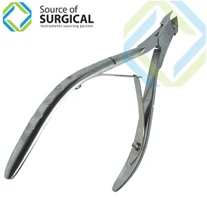High Quality Steel <b>Cuticle</b> Nail Nipper with Long Handle New Style Nail <b>Cutters</b> for Toes and Fingers for Beauty Salons - Product Image 1