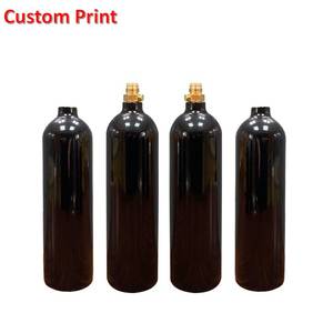 Bouteille cylindre en aluminium, réservoir d'air pcp, avec valve à broche, 10 pièces 24oz - Product Image 2