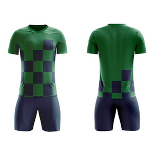 Camiseta de fútbol 100% de poliéster con malla transpirable, Kit de fútbol y uniformes de alta calidad con impresión por sublimación - Product Image 6