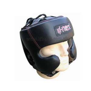 Casque de boxe souple avec logo de marque personnalisé Casque de boxe MMA Kickboxing Head Gear - Product Image 3