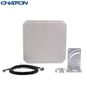 CHAFON IP67 outdoor waterproof 10m long range 9dbi circular polarization panel antenna for warehouse management uhf rfid antenna