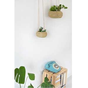 Bac à jardinage suspendu en blocs de lierre, lot de 2 Pots de plantes 100% naturels faits à la main - Product Image 3
