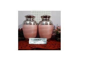 <b>Large</b> Standard Aluminium American Style Adult Cremation <b>Urn</b> by Brassworld India Funeral Supplies - Product Image 5