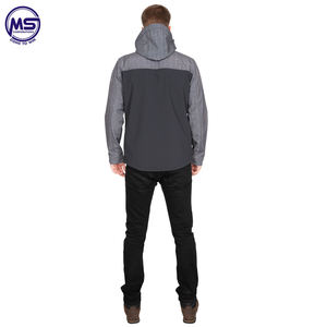 Vestes softshell pour hommes de qualité supérieure de Offre Spéciale dernière conception avec poches zippées à col montant et caractéristiques à capuche - Product Image 4