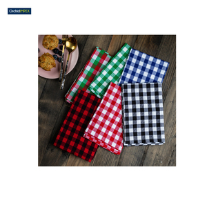 ผ้าเช็ดปากผ้าฝ้ายหลายสีผ้าผ้าเช็ดปากผ้าปูโต๊ะสำหรับบ้านโรงแรมร้านอาหาร - Product Image 1
