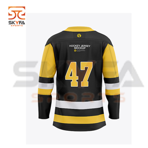 Camiseta de doble cara para hombre, jersey de hockey sobre hielo con sublimación personalizada, reversible, productos en oferta - Product Image 2