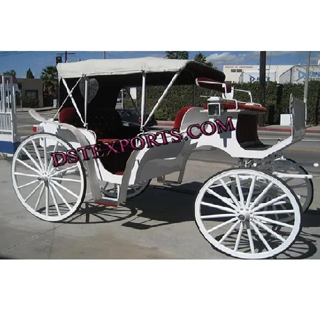 サプライヤーのための新しい結婚式の馬車ロイヤルホース描画馬車メーカーインドの結婚式の馬バギー販売