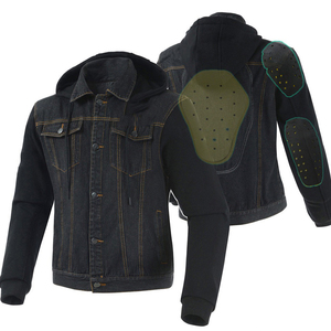 Vêtements de sport décontractés veste de moto vêtements d'extérieur en denim coupe-vent avec protecteurs pour printemps été Moto Jean vestes - Product Image 6