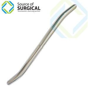 Dilatateurs utérins en acier inoxydable Pratt 53-55 base d'instruments chirurgicaux de figue - Product Image 1