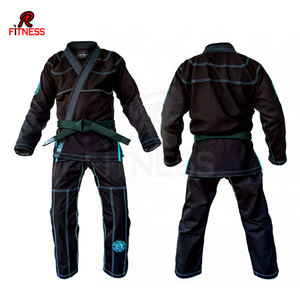 Judo kimono's เครื่องแบบผู้ใหญ่ IJF judo GI w/ preshrunk Fabric & ฟรีเข็มขัด BJ Jiu Jitsu judo jgi bjgi - Product Image 5