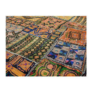 Vente chaude Antique Vintage Bohème Récupérer Patchwork Tenture Murale Décor - Product Image 1