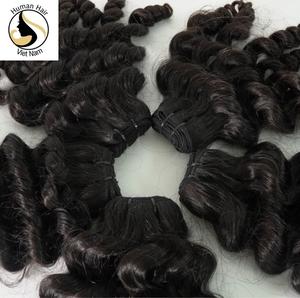 100% Curly Virgin Hair Hair Bundle,ที่ยังไม่ได้ใช้ Virgin Hair Hair Bundles ดิบจริงมนุษย์ผม Vendor - Product Image 5