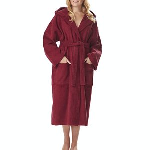 Peignoir à capuche 100% Coton Économique Pas Cher Peignoirs De Qualité pour Salle De Bain À La Maison D'hôtel - Product Image 2