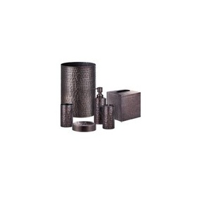 Juego de baño marrón de diseñador, conjunto de baño de lujo para hoteles, restaurante y Hogar, baño en polvo - Product Image 1