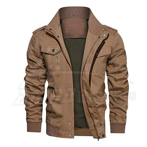 Amna Industries Winter Breathable Eco-Friendly Cotton/Polyester Bomber <b>Jacket</b> for <b>Men</b>-Wholesale Price - Product Image 5