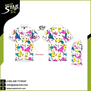 Camiseta de manga corta para hombre, Polo personalizado con impresión por sublimación, ropa deportiva - Product Image 2