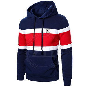 Sweat-shirts à capuche pour hommes de qualité supérieure, en polyester/coton, avec fermeture éclair, respirants, légers, personnalisables, vêtements décontractés, fabriqués au Pakistan - Product Image 2