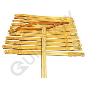 Correas de barbilla de Oficial ceremonial de color dorado personalizado Cordón de sombrero cómodo para exteriores en gran cantidad a la venta - Product Image 2