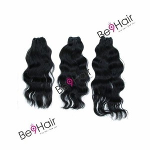 Extensions de cheveux vierges japonaises naturelles, lot de mèches ondulées à Double trame fait à la Machine, qualité supérieure, prix en gros, - Product Image 1