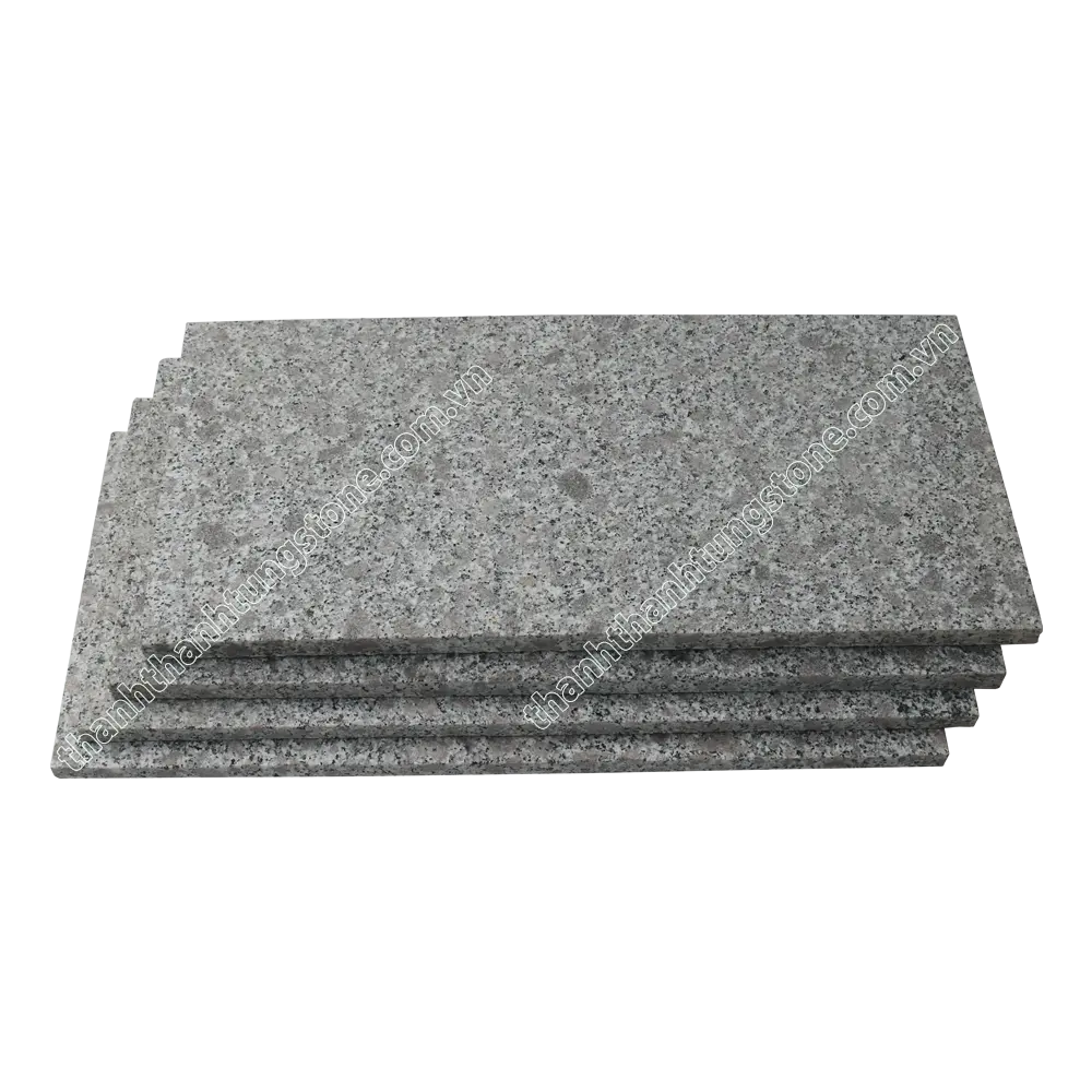 Đánh Bóng Flamed Stones Tough Tiles Granite Việt Nam Đen Tùy Chỉnh Bề Mặt Ngoài Trời Bên Ngoài Tường Ốp Màu Tím Nhạt