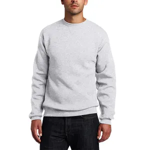 Maßge schneider tes einfaches Pullover-graues Sweatshirt