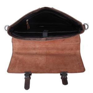 Oferta Especial en Maletín Ejecutivo de Cuero Genuino y Lona de Diseño Único Leo Torresi para Hombre y Mujer - Product Image 5