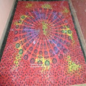 Nuevas sábanas de algodón con estampado Barmeri multicolor para decoración de habitaciones 2026/tapicería para colgar en la pared, venta al por mayor desde India. - Product Image 3