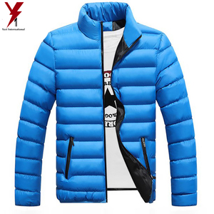 Wholesale men's casual Puffer jacket, new winter men's cotton <b>coat</b> brand men's clothing - Product Image 2