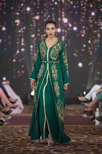 NEW--BEAUTIFUL-CAFTAN pour la fête et le mariage-superbe-robe élégant embelli en cristal perles de verre pierre travail = 2021 - Product Image 2