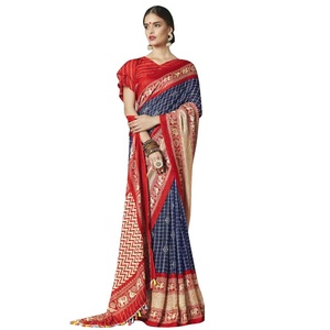 Ropa de fiesta de diseñador indio, prenda de Saree amarillo verde - Product Image 6