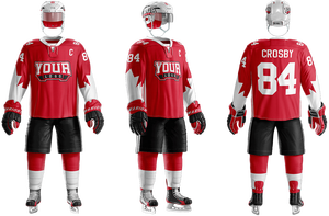 Uniforme de hockey sur glace en salle d'hiver de la meilleure qualité et de taille personnalisée exclusive avec dentelle Maillots d'entraînement personnalisés de haute qualité - Product Image 5