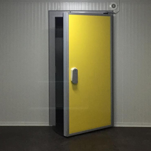 Porte de chambre froide à ouverture manuelle en acier inoxydable MOTTO MCRD-SW90 avec isolation thermique pour entrepôt et placard - Product Image 1