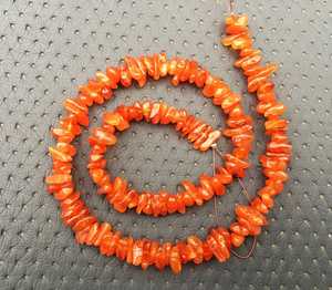 Fantastic Quality 16" Long Strand Natural <b>Carnelian</b> Gemstone Smooth Uncut Chips Beads 2020 Popular Natural <b>Bracelet</b> Necklace - Product Image 4