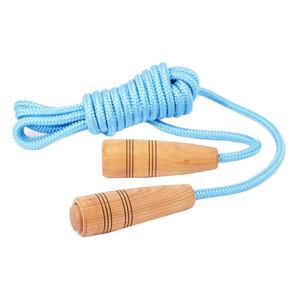 Cuerda de Saltar de Algodón de 20 mm de Largo al por Mayor, Cuerda de Saltar de Madera para Ejercicio, Cuerda de Cáñamo con Mango de Madera Profesional Personalizada para Fitness - Product Image 1