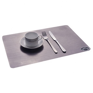 RNPT brushed <strong>set</strong> <strong>of</strong> 12 colors PVC Restaurant Table Mats <strong>Placemat</strong> TD114 vinyl <strong>placemats</strong> wholesale - Product Image 6