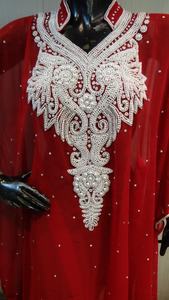 Abaya de estilo Dubái para mujer, ropa embellecedora, farasha, abaya, jalabiya, abaya larga con cuentas de piedra, para fiesta, boda, nueva - Product Image 2