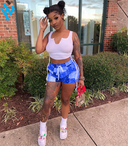 2025 nuevo diseño de verano Color sólido sublimación de alta calidad mono de secado rápido tela lisa para mujeres playa verano corto - Product Image 5