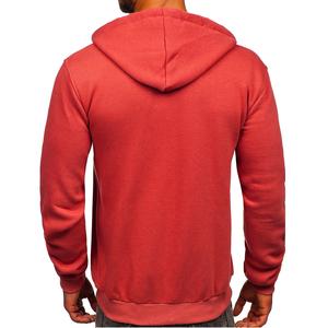 Conjunto de sudadera con capucha de manga larga para hombre con muestra gratis OEM 50% Algodón 50% poliéster invierno estampado sudadera de gran tamaño negro - Product Image 5