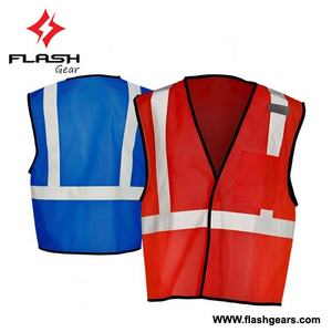 Workpro — gilet de sécurité anti-poussière en maille réfléchissante de haute visibilité, avec poches, pour la Construction - Product Image 3