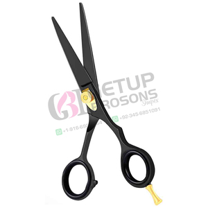 Tijeras de Peluquería Edge 2021, Tijeras de Acero Inoxidable para Barbería, Corte de Cabello, Salón de Belleza, Punta Redonda y Afilada, Goma Duradera, Alta Calidad - Product Image 5