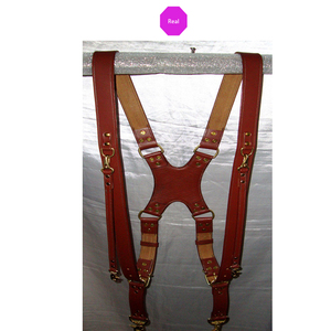 Sangles de harnais en cuir de taille moyenne avec deux caméras Capacité de charge élevée Premier exportateur Catégorie de produit Sangles de caméra - Product Image 1