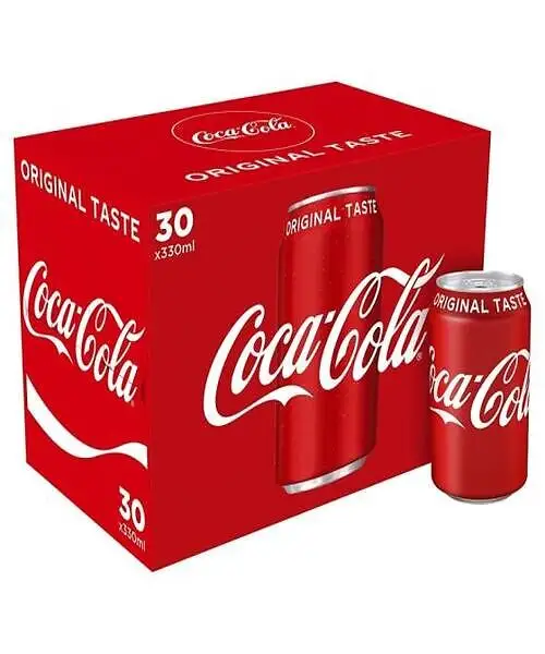 Coca Cola Soft Drink (Slim) / coca cola 330ml cans / coca cola Zero sugar /wholesaler