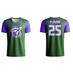 Camiseta OEM de poliéster con estampado 3D a la moda para niños, estilo único, de talla grande sublimaciones, estilo de boxeo, colores sólidos, transpirable - Product Image 2