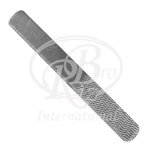 Tanged Hoof Rasp Chrome Plated Steel Double Sided Rasp & File